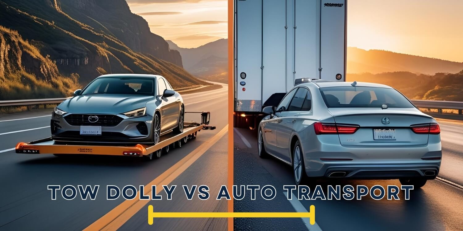 tow dolly vs. auto transport